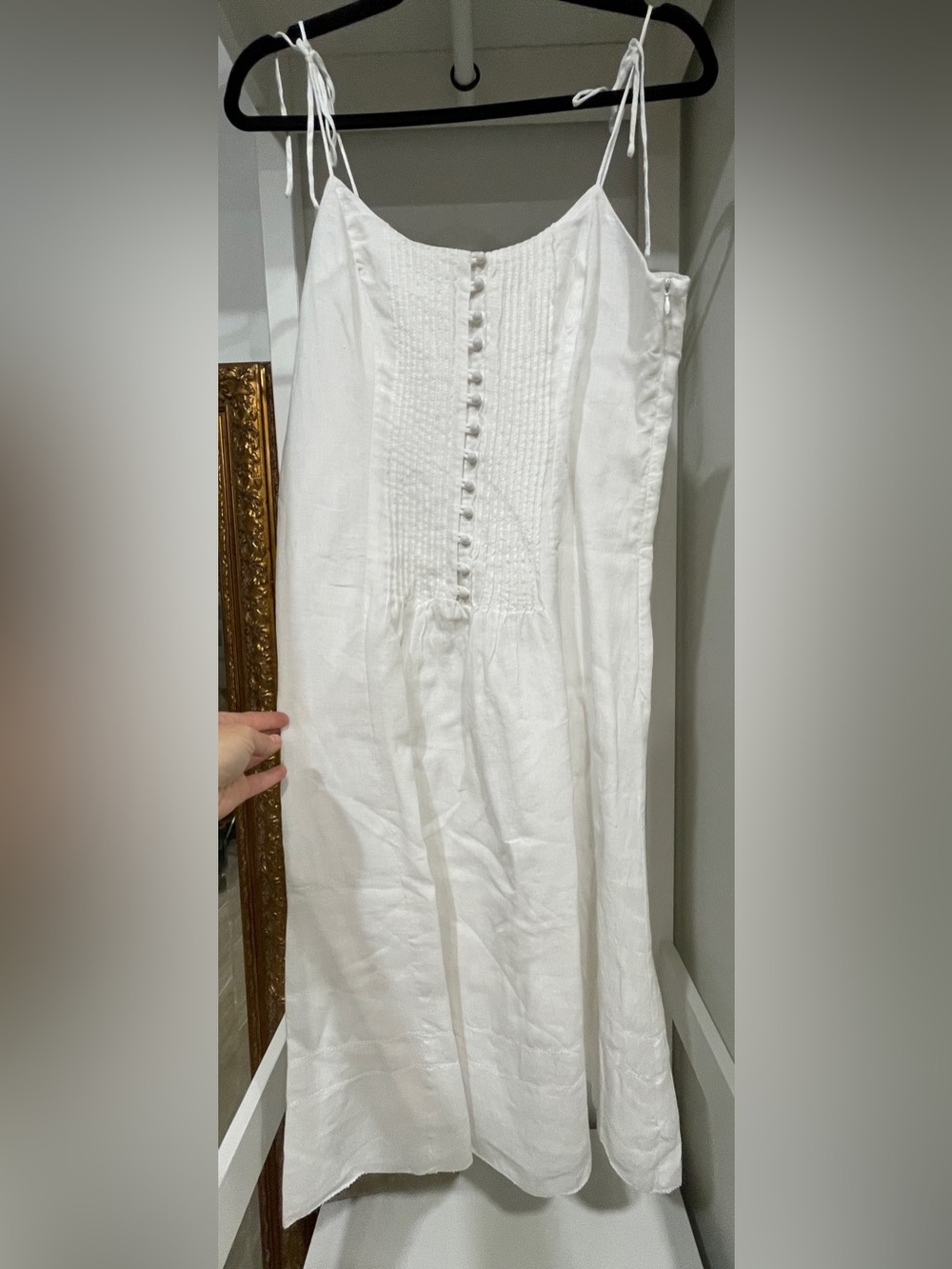 Pristine Vintage Tommy Hillfiger Lined Linen Dress, 10